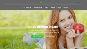 Сайт предназначен за Консултант по Здравословен начин на живот - вариант 2