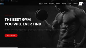 Сайт предназначен за Фитнес инструктор