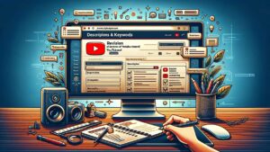 Корекция на описанието и ключови думи на YouTube канал