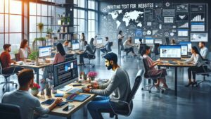 Писане на текст за уеб сайт