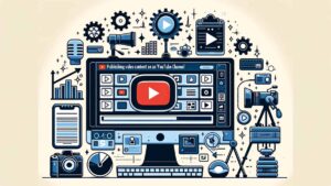 Публикуване на видео съдържание в YouTube канал