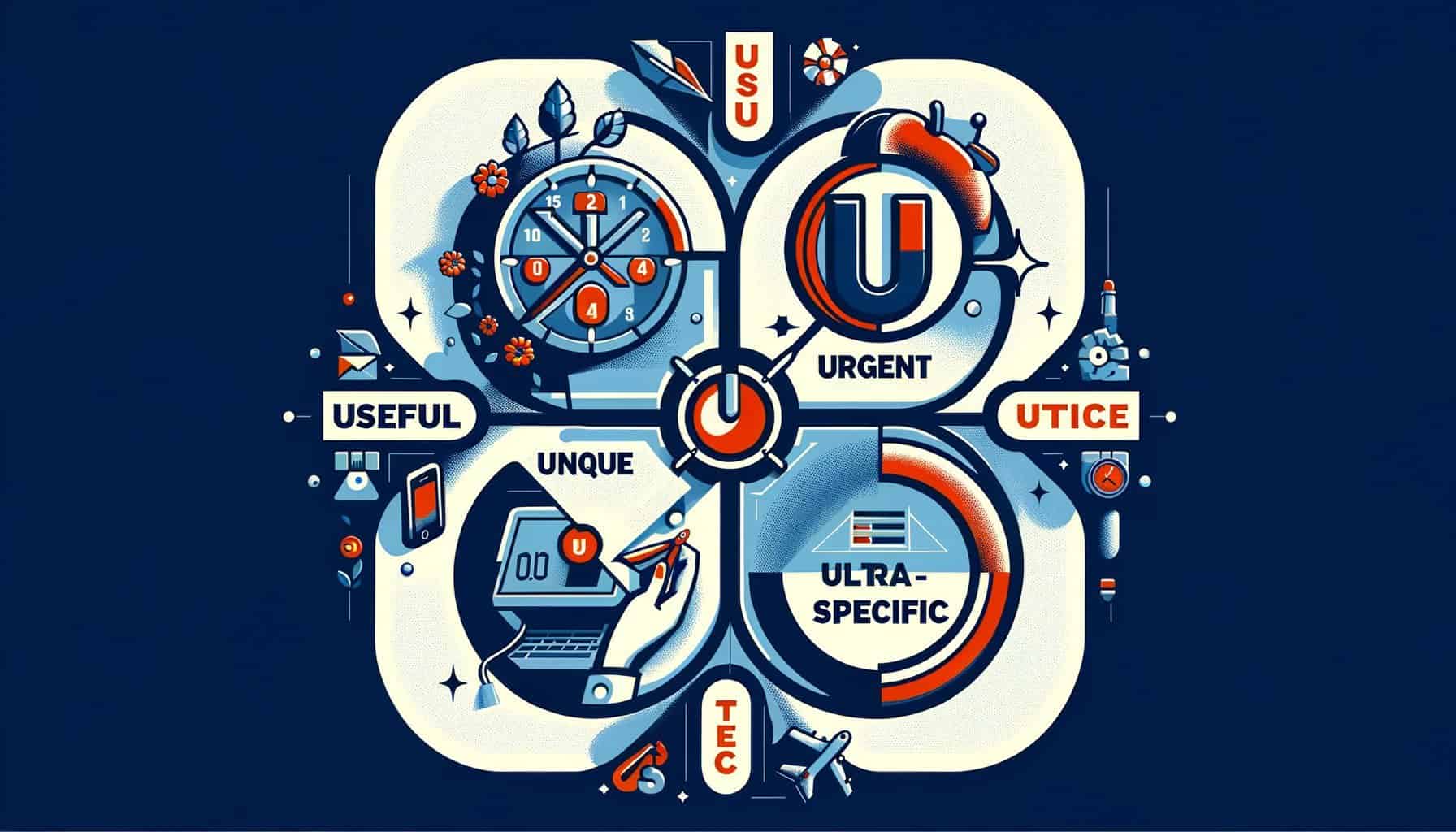 Формула за продаващ текст The 4 U’s (Useful – Urgent – Unique – Ultra – Specific)