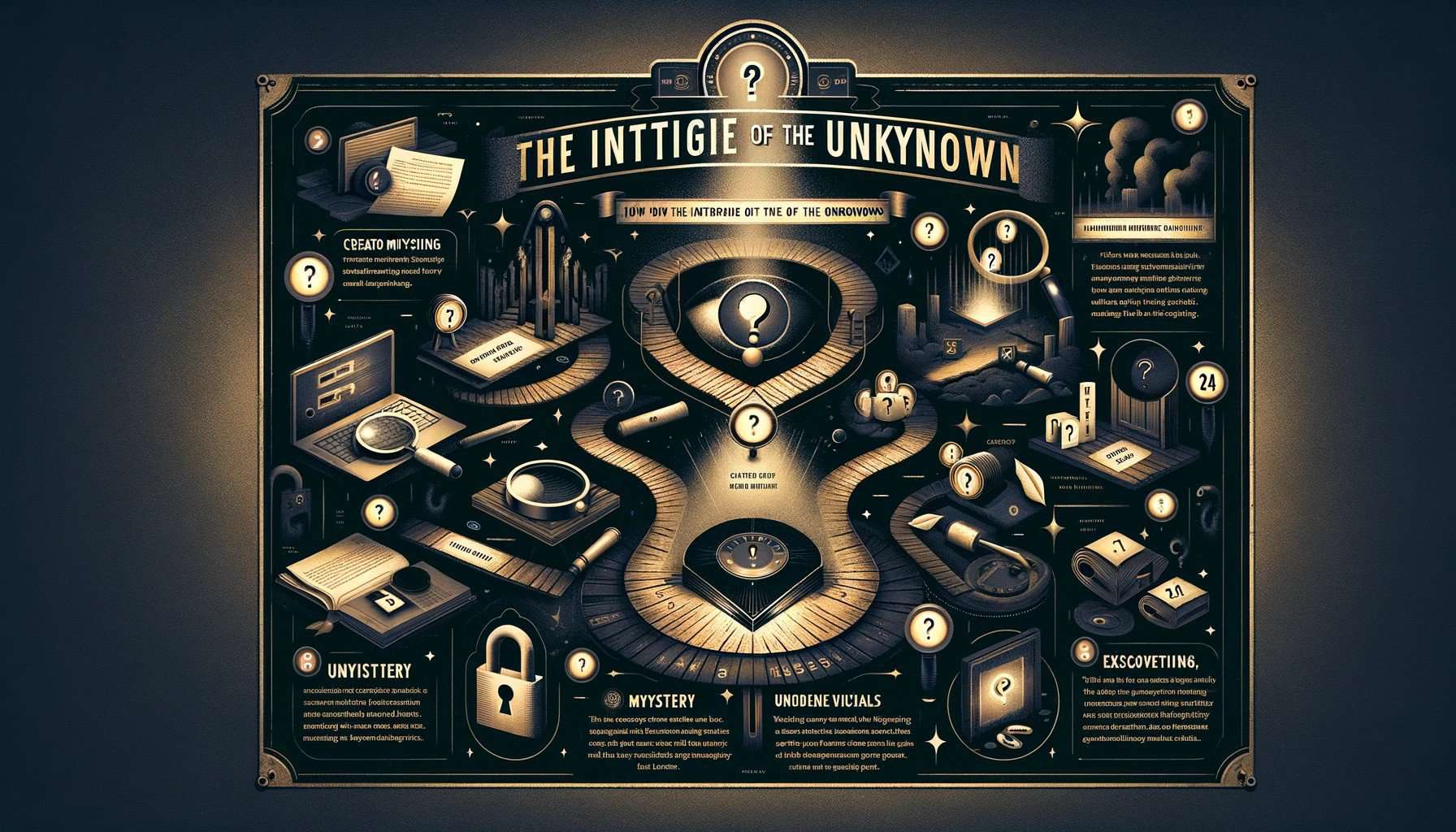 Формула за продаващ текст The Intrigue of the Unknown