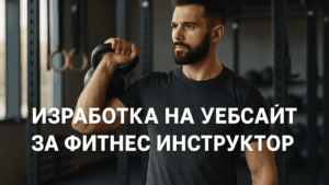 Изработка на уебсайт за фитнес инструктор / персонален треньор