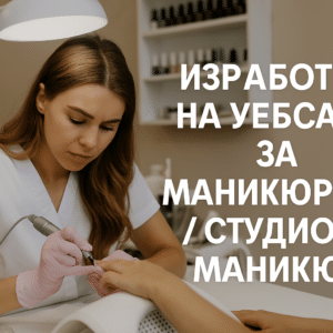 Изработка на уебсайт за маникюрист / студио за маникюр
