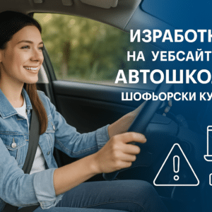 Изработка на уебсайт за автошкола / шофьорски курсове
