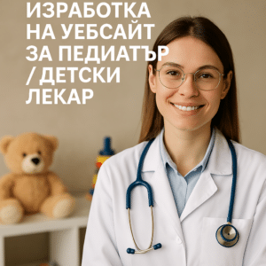 Изработка на уебсайт за педиатър / детски лекар