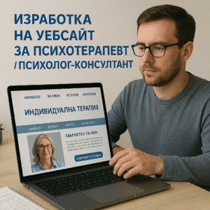 Изработка на уебсайт за психотерапевт / психолог-консултант