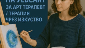 Изработка на уебсайт за арт терапевт / терапия чрез изкуство