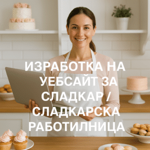 Изработка на уебсайт за сладкар / сладкарска работилница