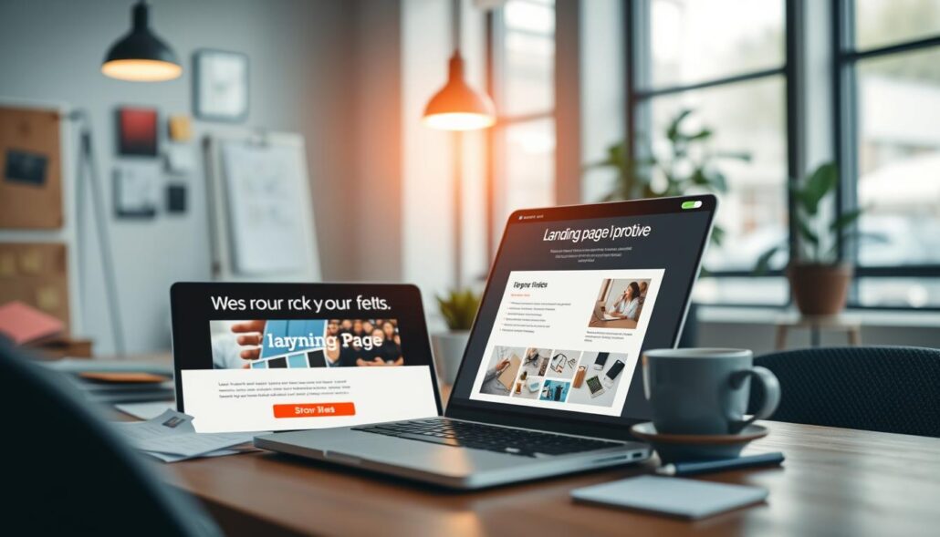 елементи целевата страница