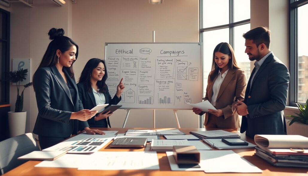 Планиране на етични маркетингови кампании