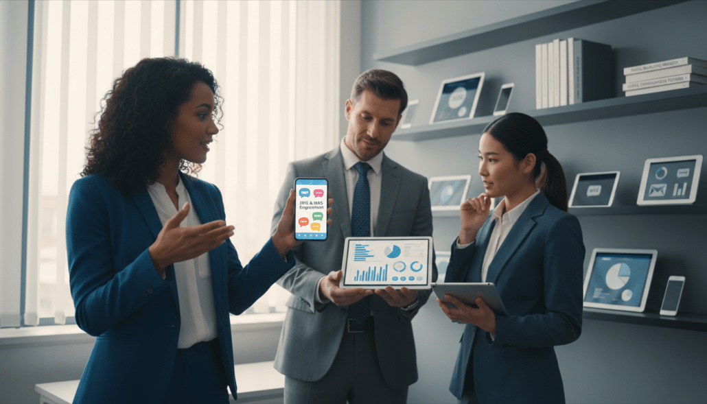 SMS и MMS ангажиране