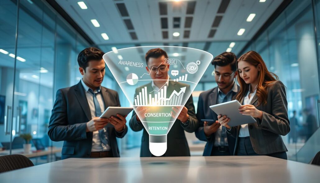 анализ на маркетинг фуния