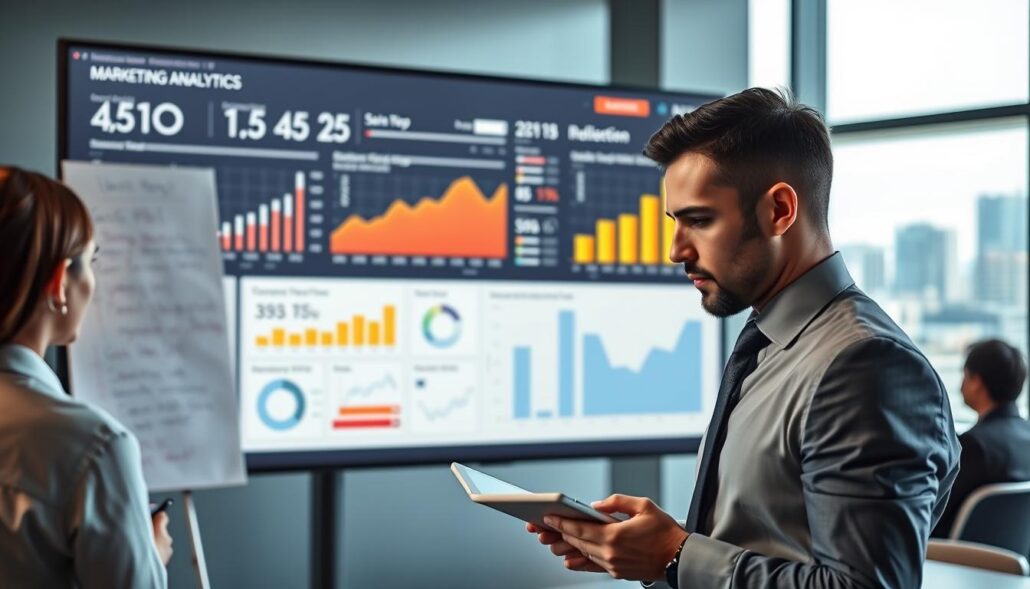 marketing analytics dashboard data