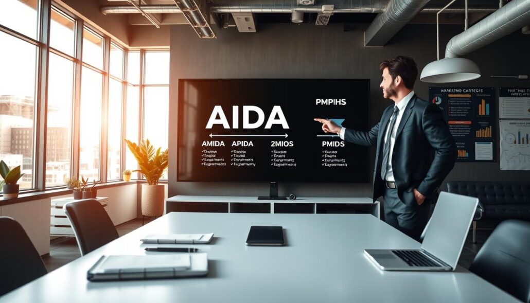 marketing formulas AIDA PMPHS