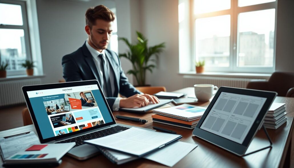 създаване на уебсайт за бизнес