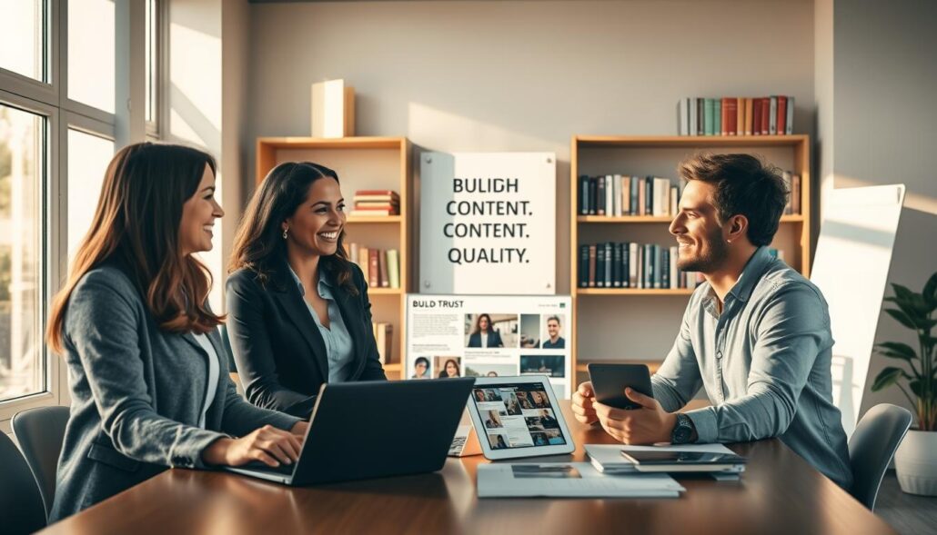 изграждане на доверие чрез съдържание изграждане на доверие чрез съдържание