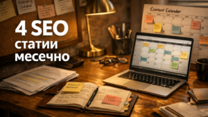 4 SEO статии месечно за фирмен блог