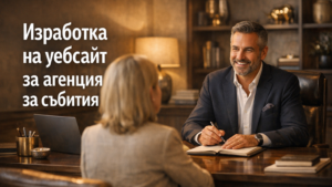 Изработка на уебсайт за агенция за събития