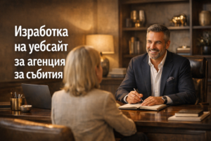 Изработка на уебсайт за агенция за събития