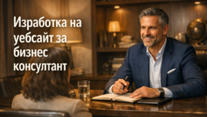 Изработка на уебсайт за бизнес консултант