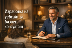 Изработка на уебсайт за бизнес консултант