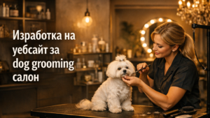 Изработка на уебсайт за dog grooming салон