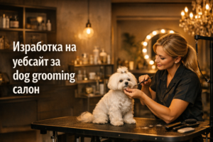 Изработка на уебсайт за dog grooming салон