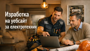 Изработка на уебсайт за електротехник / ел. услуги