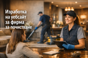 Изработка на уебсайт за фирма за почистване