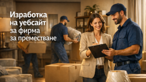 Изработка на уебсайт за фирма за преместване