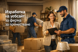 Изработка на уебсайт за фирма за преместване