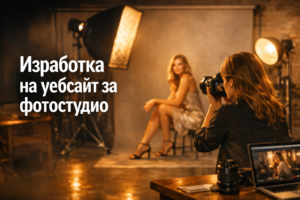 Изработка на уебсайт за фотостудио