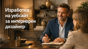 Изработка на уебсайт за интериорен дизайнер