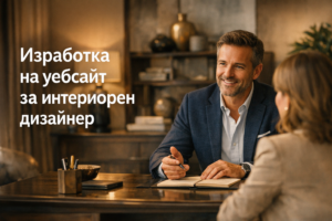 Изработка на уебсайт за интериорен дизайнер