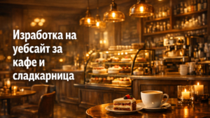 Изработка на уебсайт за кафе и сладкарница