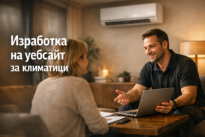 Изработка на уебсайт за климатици и климатична техника