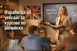 Изработка на уебсайт за курсове по английски