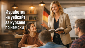 Изработка на уебсайт за курсове по немски