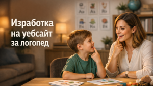 Изработка на уебсайт за логопед