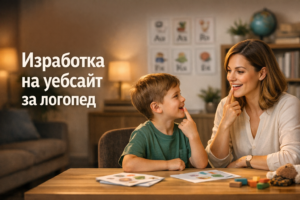 Изработка на уебсайт за логопед