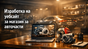 Изработка на уебсайт за магазин за авточасти