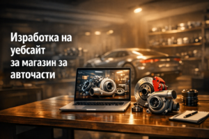 Изработка на уебсайт за магазин за авточасти