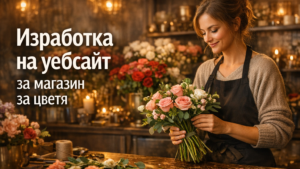 Изработка на уебсайт за магазин за цветя