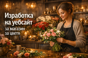 Изработка на уебсайт за магазин за цветя