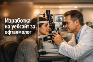 Изработка на уебсайт за офталмолог