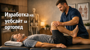 Изработка на уебсайт за ортопедичен кабинет