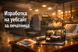 Изработка на уебсайт за печатница