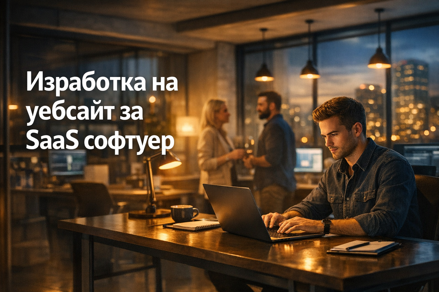 Изработка на уебсайт за SaaS софтуер Изработка на уебсайт за SaaS софтуер